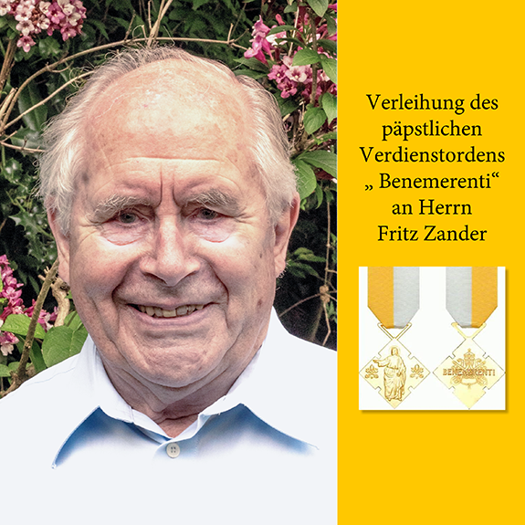 HP Orden Fritz Zander 2021