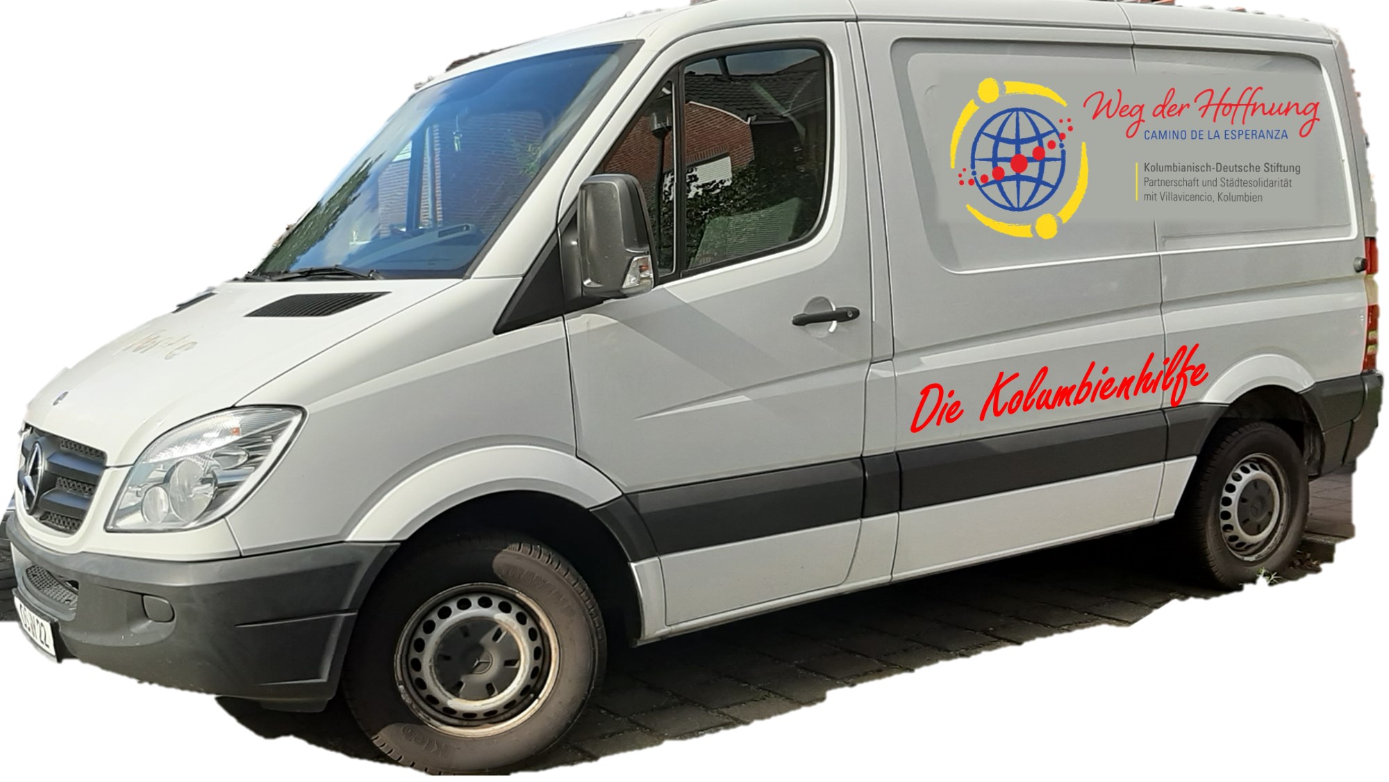 Kolumbiehilfe Verkaufswagen