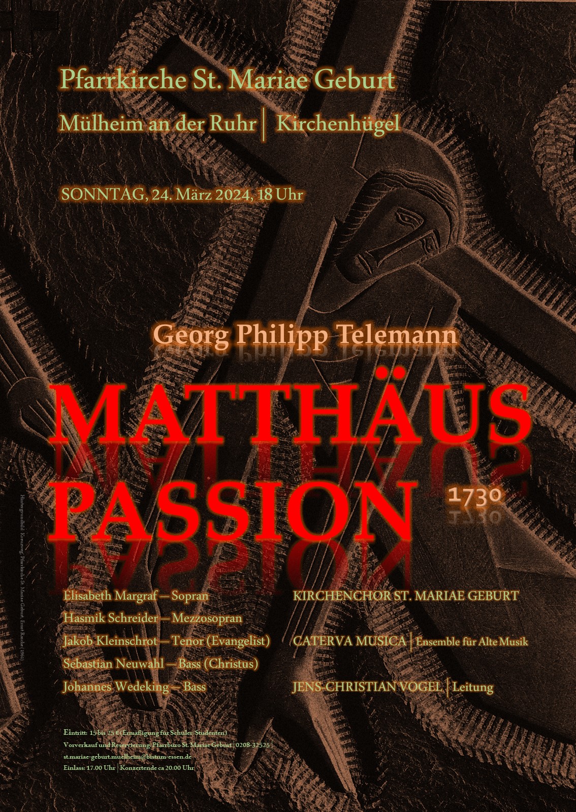 Plakat MatthausPassion Druckversion